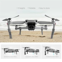 durable folding landing gear extensions leg for air 2smavic air2 height extender support protector extensions drone accessories