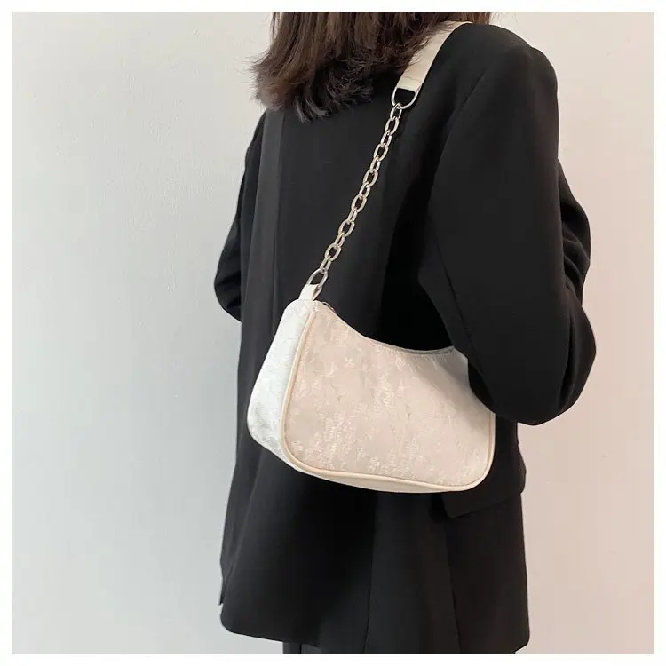 

2021 Summer New Designer Shoulder Bag Baguette Bag Portable Handbags One-Size Youth Fabric Zipper Crossbody Bags