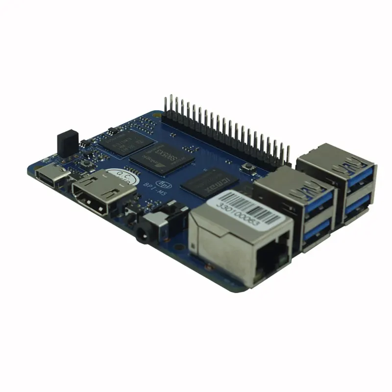 Banana PI BPI M5 4 Гб LPDDR4 нового поколения одноплатный компьютер Amlogic S905X3 дизайн с