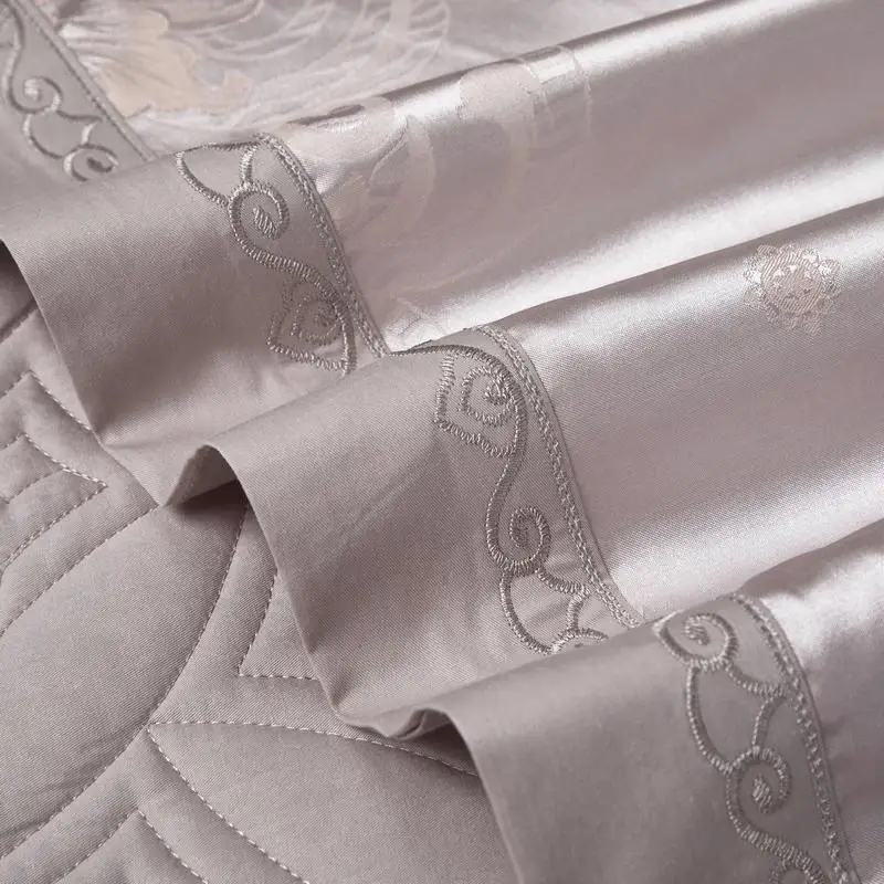 42 хлопковое жаккардовое постельное белье класса люкс 4 шт. мягкие постельные