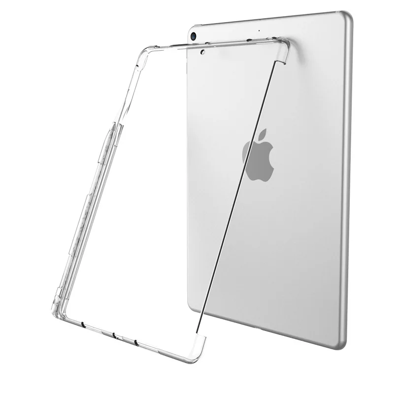 Прозрачный чехол для iPad Air 3 TPU силиконовый с держателем карандашей Pro 10 5 совместим