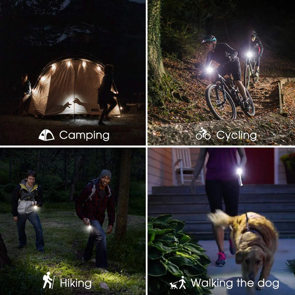 

Led Flashlight Torch Waterproof Shock Resistant Hard Light Bulbs Camping Q5 Adjustable 2000 Aluminum Alloy LED Flashlight