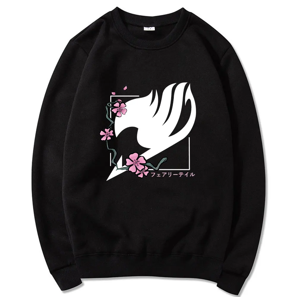 

Japanese cartoon anime sweatshirt Fairy Tail Cosplay Men's and women's round neck Loose sweatshirt Sweatshirt with print