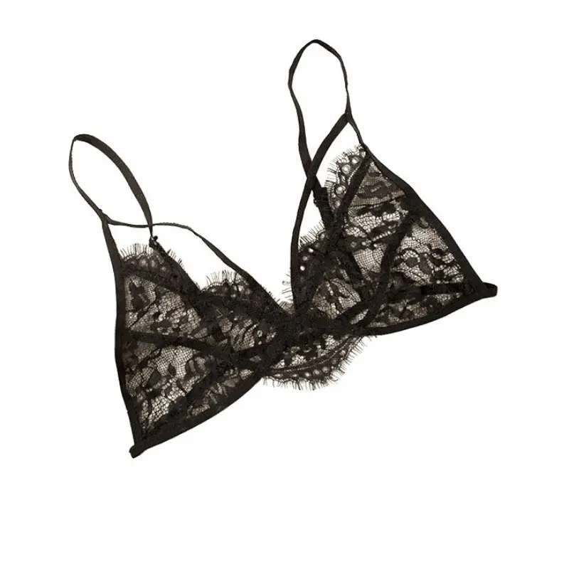 Сексуальный кружевной женский цветочный бюстгальтер без косточек бюстье