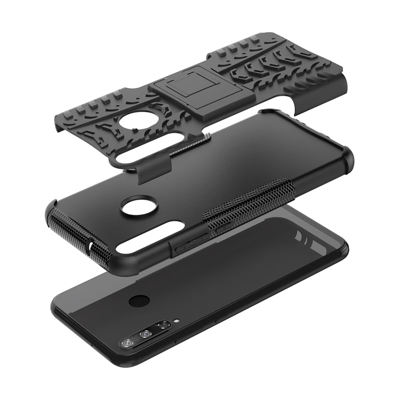 cover for huawei honor 9c case 6 39 inch rubber bumper dual layer armor back cover for honor 9c 9 c phone case for honor 9c case free global shipping