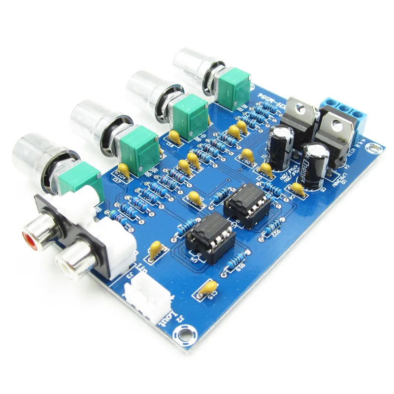 NE5532 4 канала управления контуром телефонный усилитель стерео предварительный