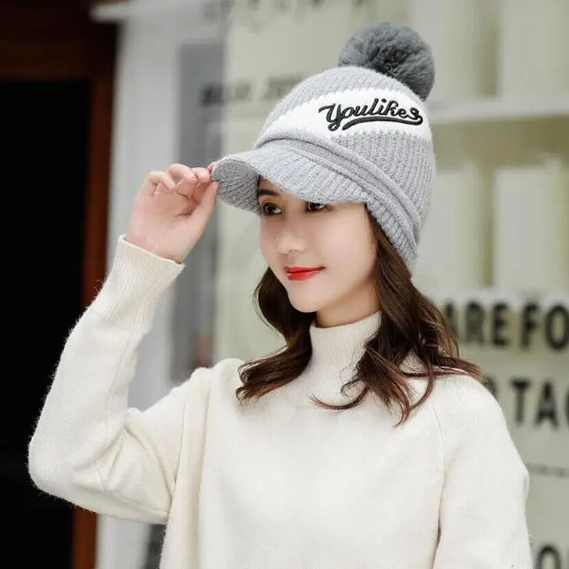 Брендовые шапочки Skullies зимняя шапка вязанные шапки зимние шапки для женщин теплая шапка бини Балаклава Повседневная Новая шапка