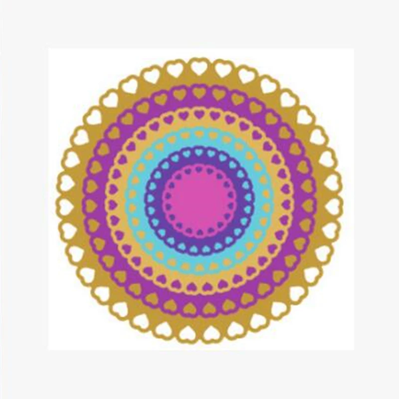 YINISE прямоугольная рамка металлические режущие штампы для трафареты