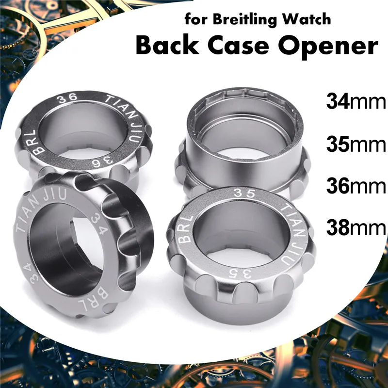 Case Tool Screw Back Opener for Breitling Watch 34mm 35mm 36mm 38mm Watch Repair Tools Case Screw