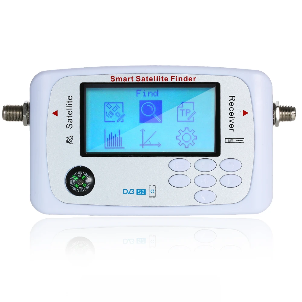 Цифровой спутниковый искатель умный измеритель сигнала lcd мини сканер