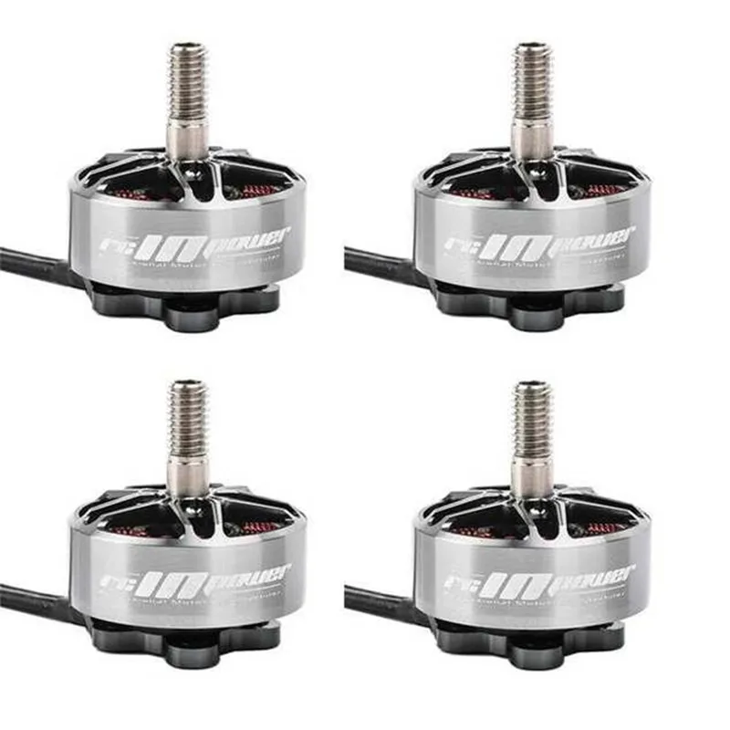 4 шт. RCINPOWER GTS V2 2207 plus 1860KV 2500KV 2750KV 6S бесщеточный двигатель для FPV радиоуправляемого