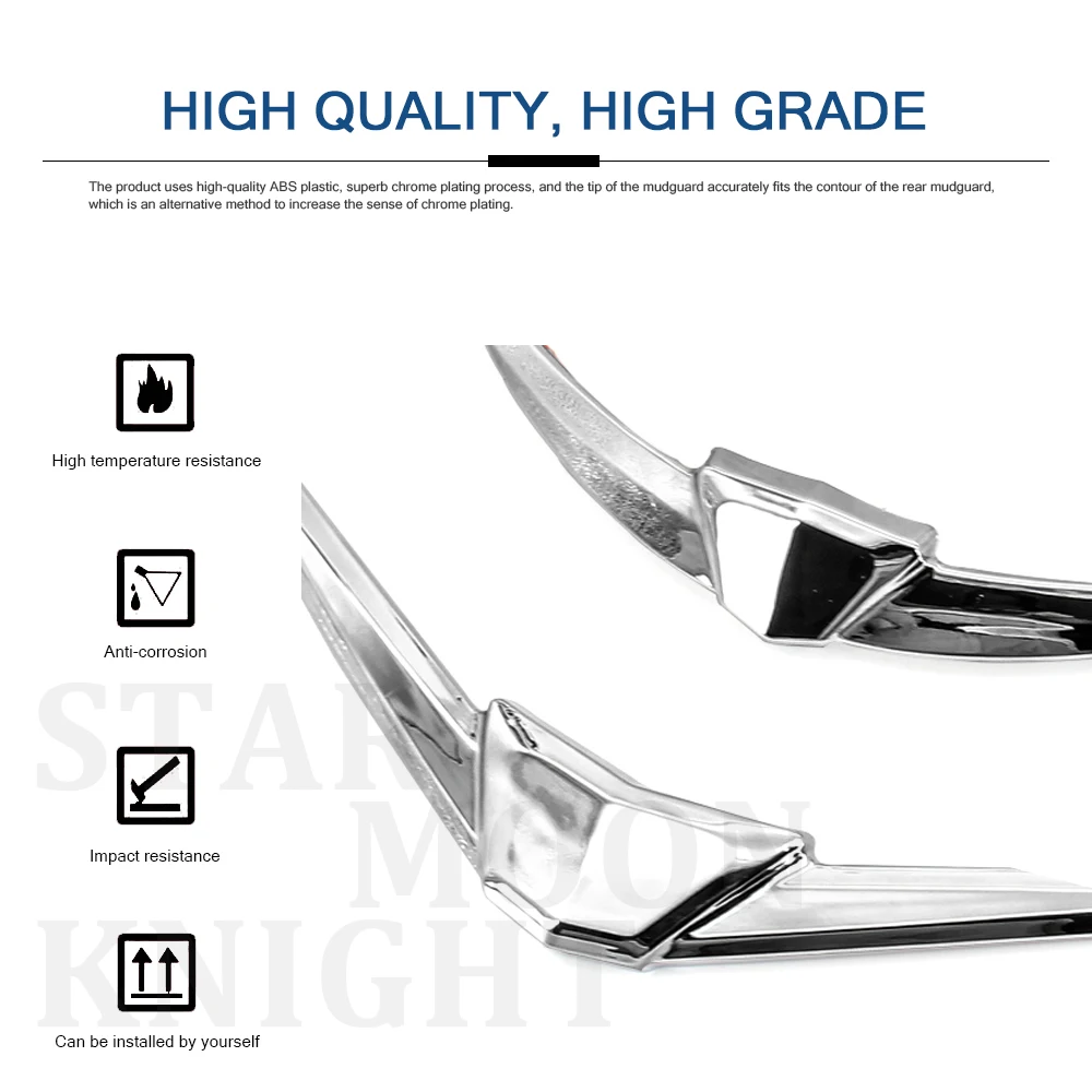 1 шт. ABS хромированный чехол для передних и задних крышек мотоцикла накладка