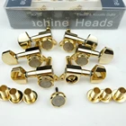 1 компл. L3 + R3 Блокировка электрической гитары головки тюнеры передаточное соотношение 1:18 Золото Сделано в Корее