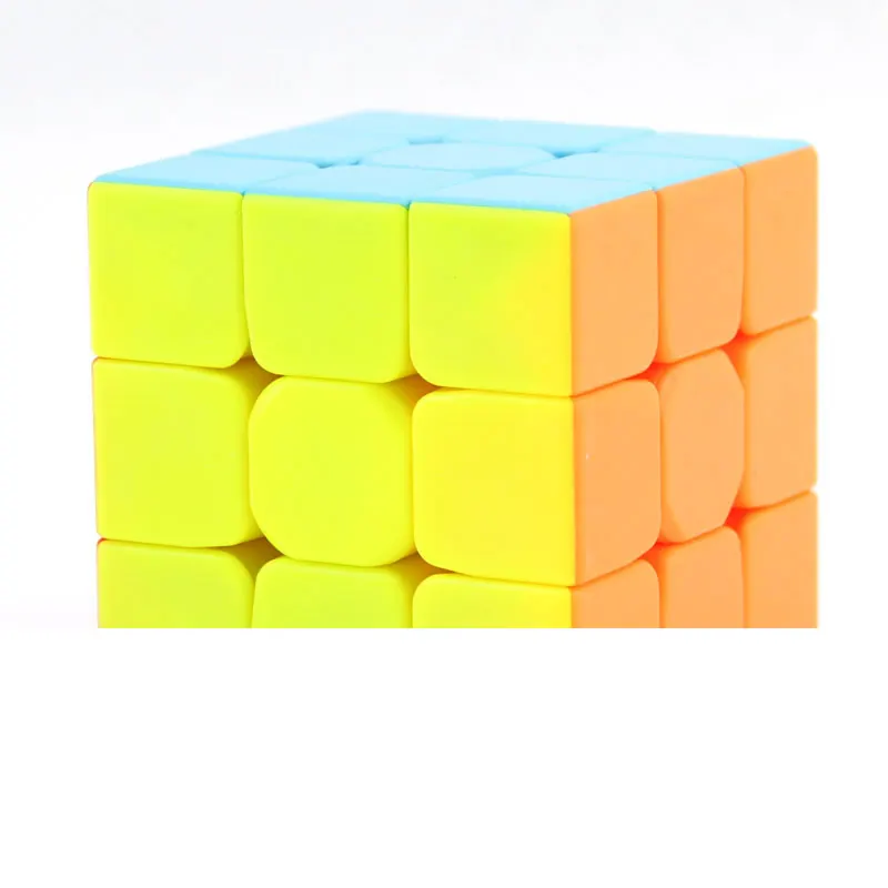 Stickerless QiYi Warrior W 3x3x3 магический куб набор MoFangGe XMD 3х3 партия оптом 16 шт Куб магический скоростной куб головоломка антистресс - Цвет: Stickerless