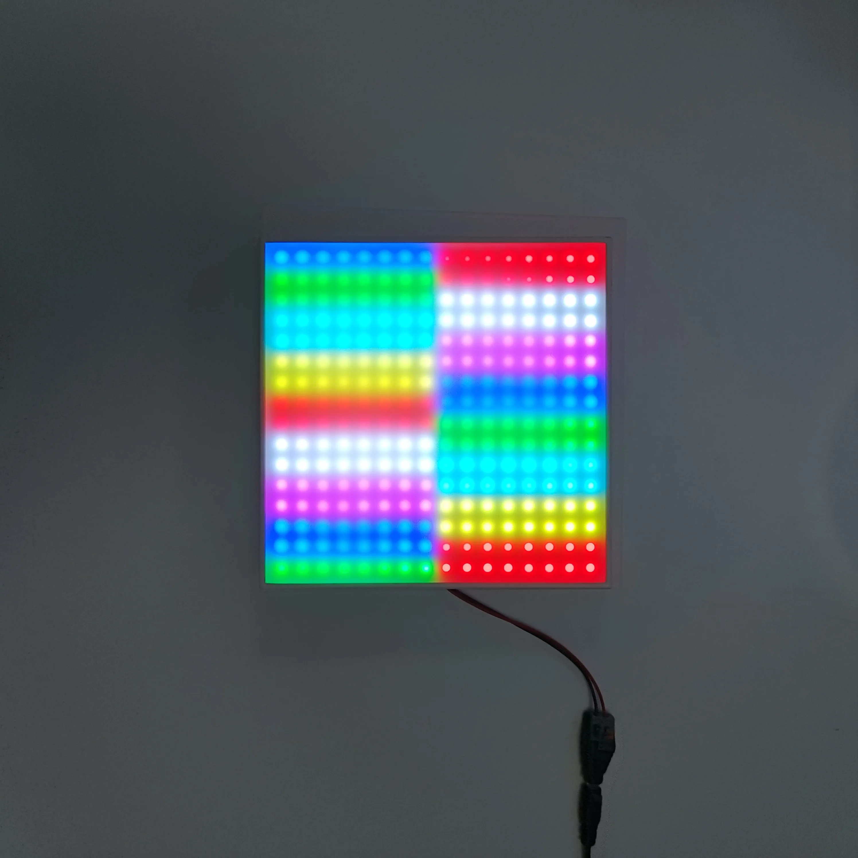 DIY GyverLamp kit 16x16 Matrix WS2812B 5V RGB 5050SMD цифровая Гибкая панель 8x32 256 пикселей гибкая