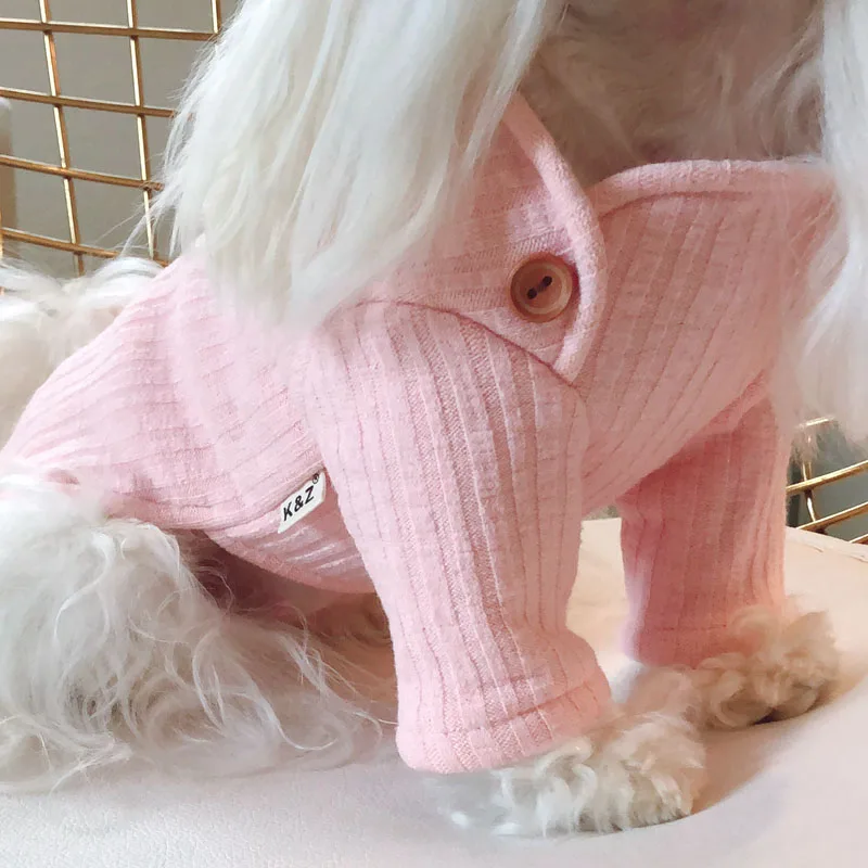 Теплая одежда для собак толстовки маленьких утепленная флисовая рубашка