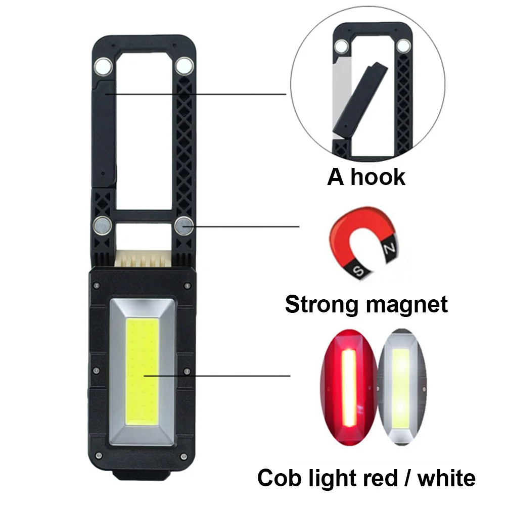 Открытый светодиодный Многофункциональный ремонтный светильник Регулируемая