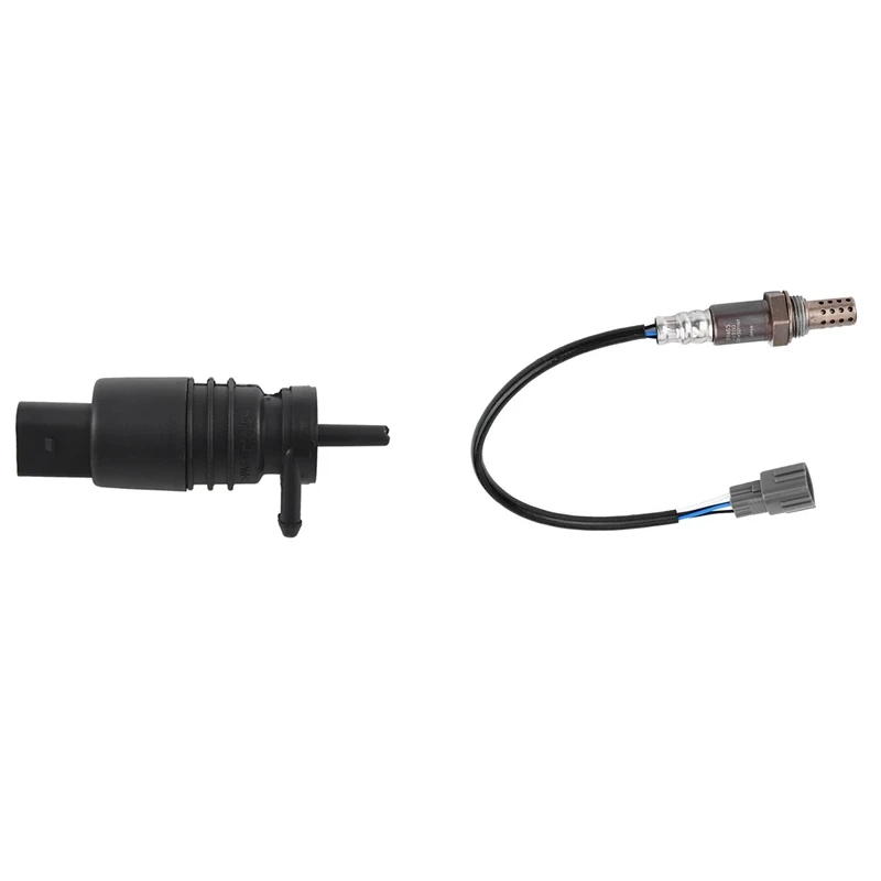 

1 Pcs Windscreen Washer Pump for Mercedes Benz & 1 Pcs Air Fuel Ratio Oxygen Sensor Oxygen Sensor
