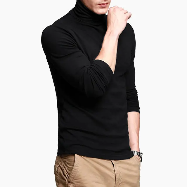 

Футболка мужская стрейчевая с длинным рукавом, 100% хлопок