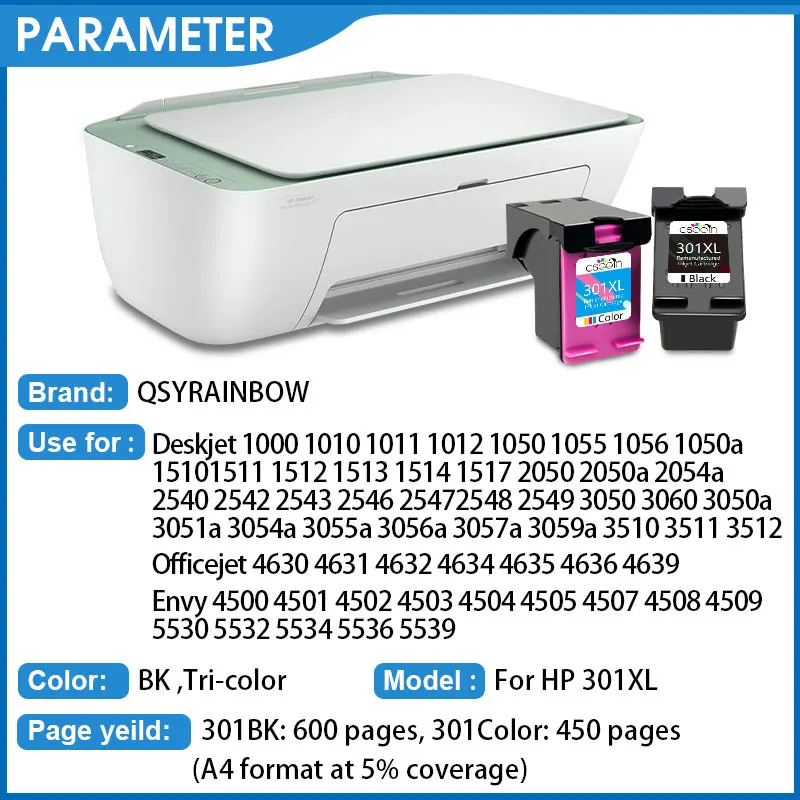 Картриджи для струйных принтеров HP 301 XL 301XL Envy 4500 4502 4504 4505 5530 5532 5539 | Компьютеры и