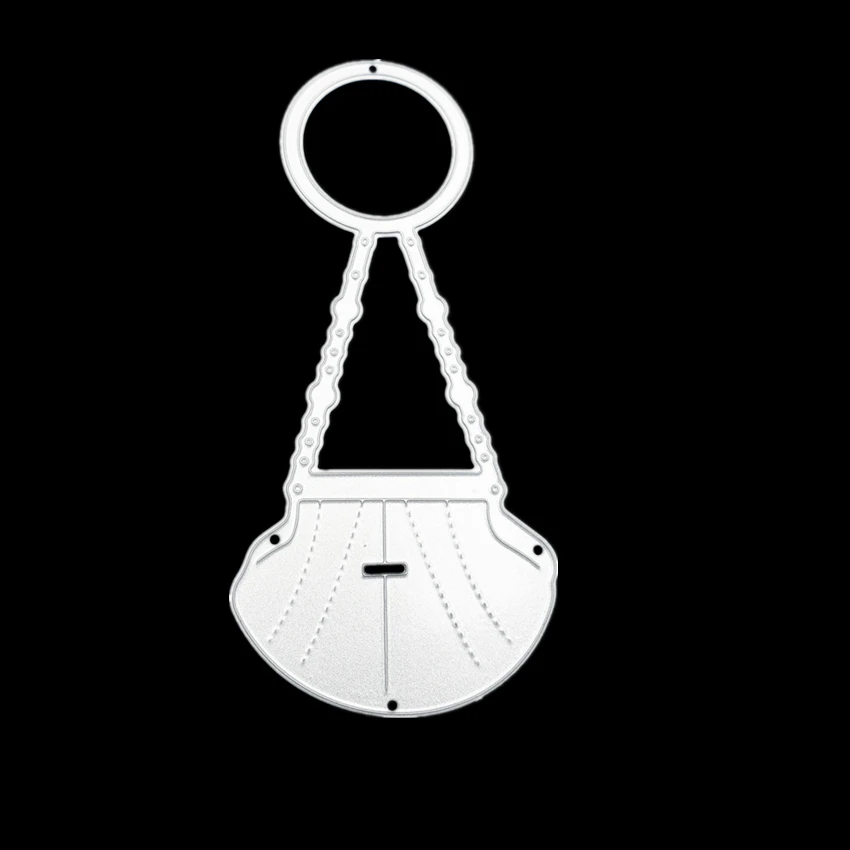 5.1*11cm Shell handbags paper die Cutting dies metal crafts die-cutting /DIY embossing Easter Halloween Scrapbooking | Дом и сад
