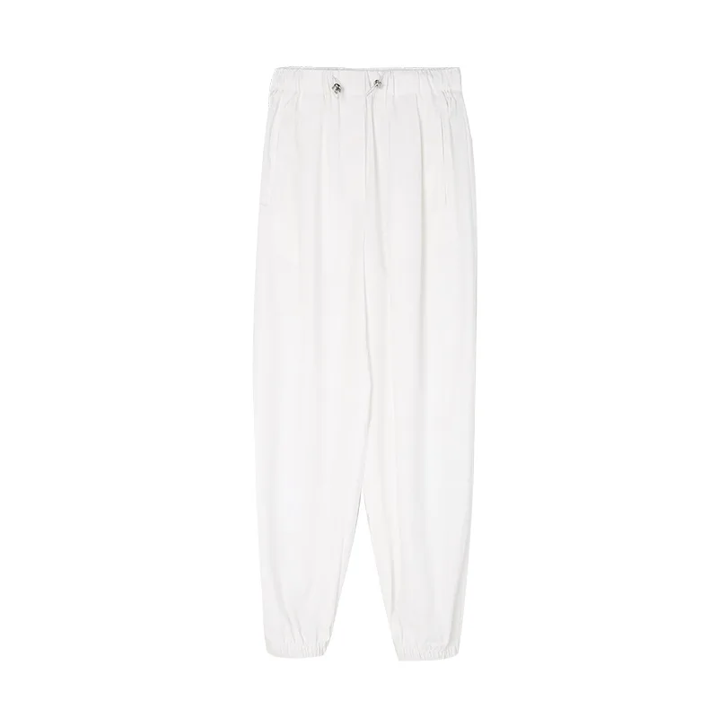 

2020 New Loose Legged Leisure Sports Pants with High Waist and Thin Body