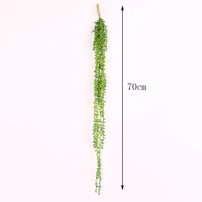 Одиночный лист фасоли украшение для дома искусственное растение садоводство