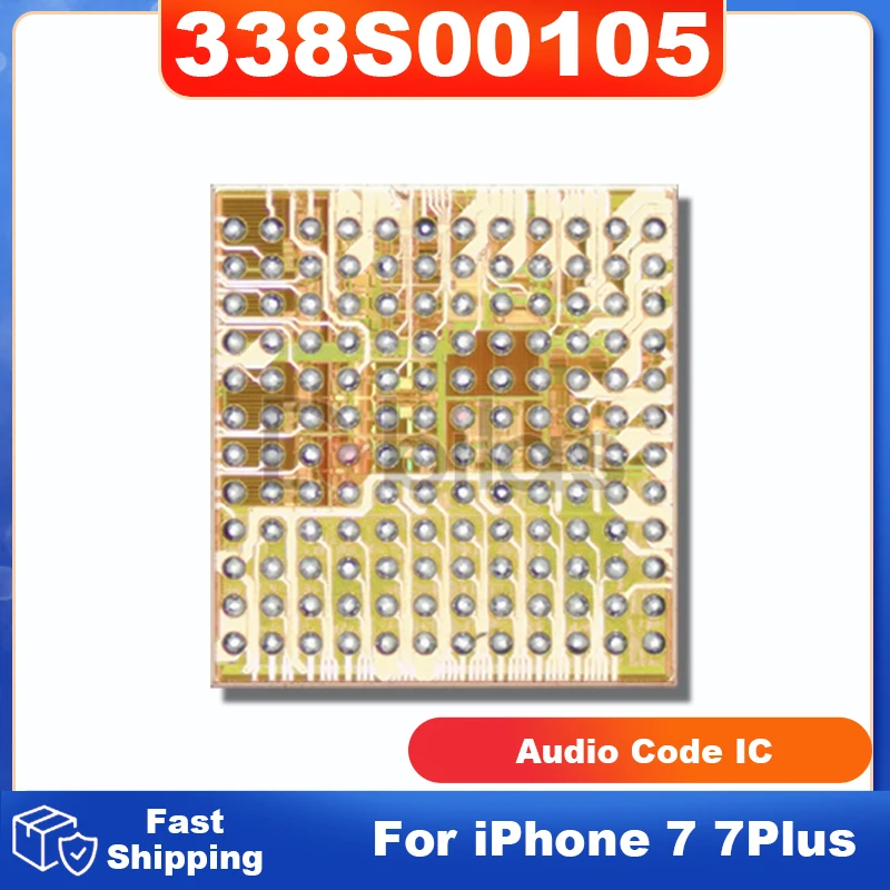 10 шт./лот 338S00105 U3101 для iPhone 7 7Plus аудио-код IC BGA мобильный телефон интегральные схемы