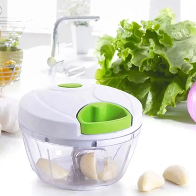 Качественный ручной шнур измельчитель для еды салатов чеснока лука слайсер