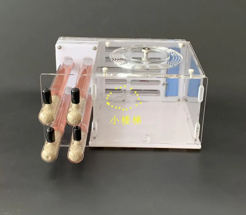 Четырехпробирная пробирка 18 калибров с акриловым муравьиным гнездом муравьиная