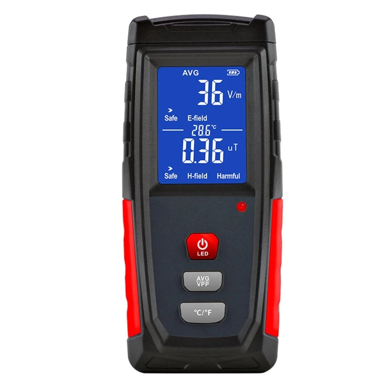 

Electromagnetic Radiation Tester Home Appliance Testing Meter Mobile Phone Computer Radiation Digital Detector with LCD Display