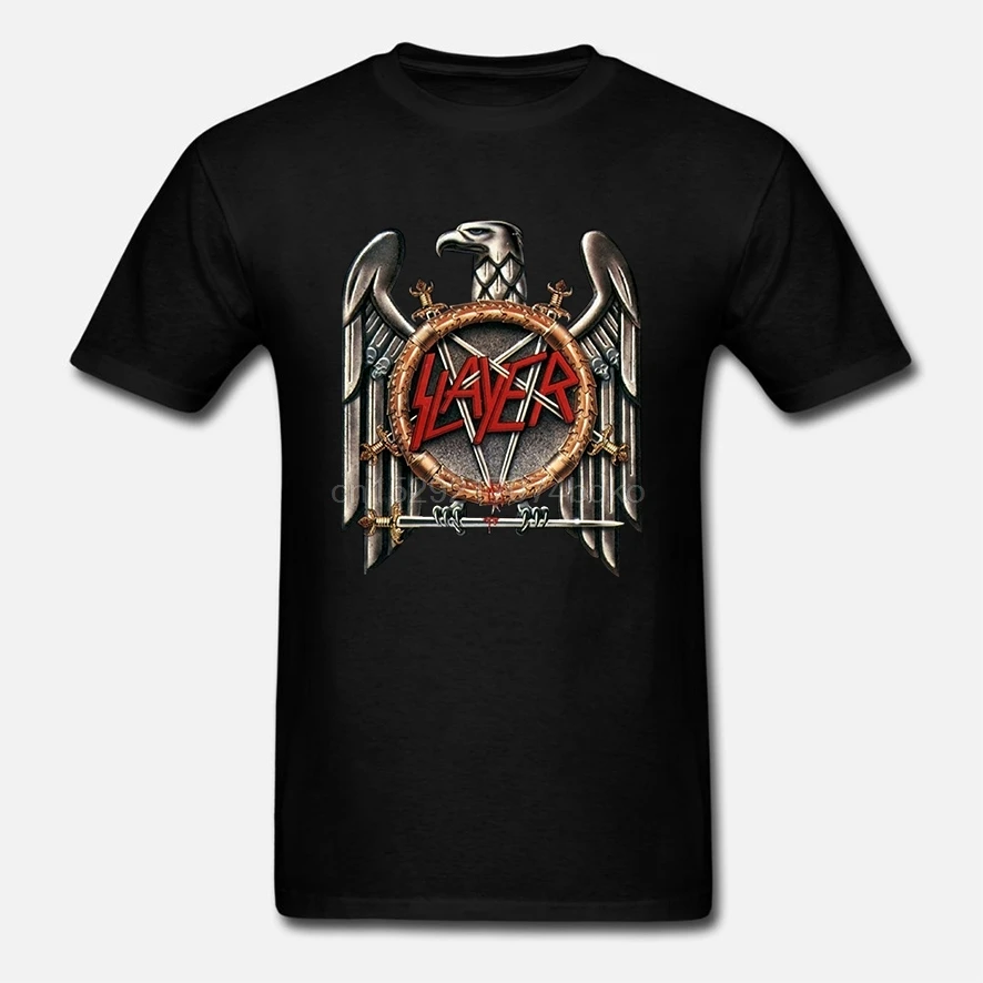 Футболка с группой Slayer heavy metal band| |