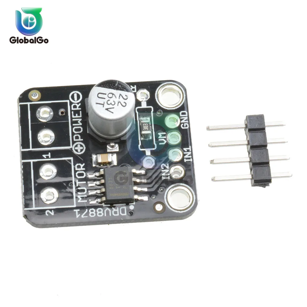 DRV8871 h-мост щеткой DC мотор драйвер Breakout плата для Arduino PWM управления 3.6A Макс Внутренний ток чувство MOSFET модуль