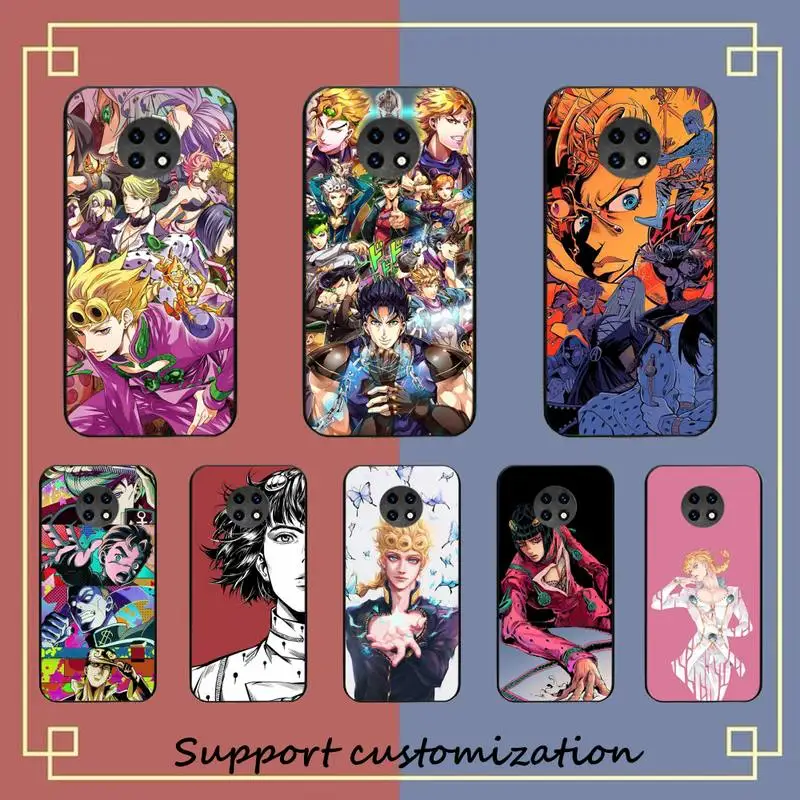 

Anime JoJos Bizarre Adventure Phone Case For Xiaomi Redmi Note8A 7 5 Note8pro 8T 9Pro TPU Coque for note6pro
