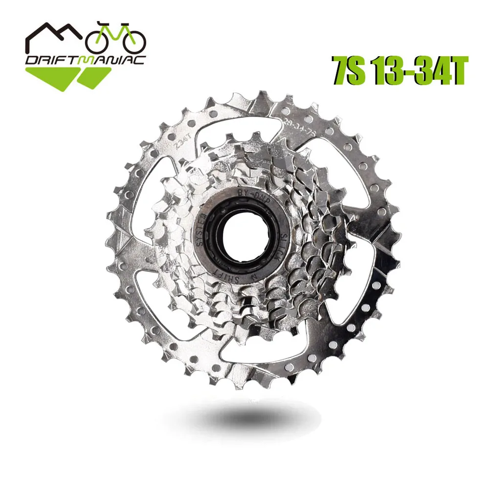 

DRIFT MANIAC 7 Speeds Freewheel Screw On 13-34T Sprocket Cogs