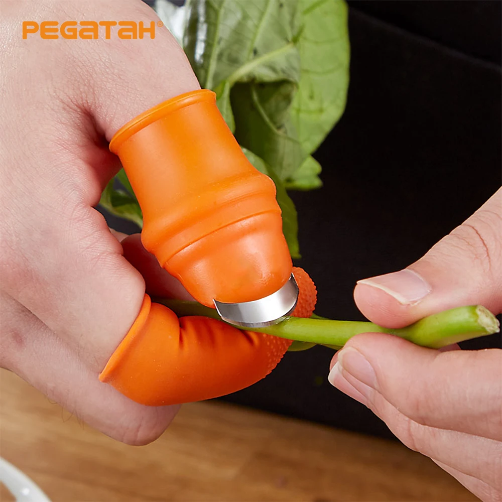 

Kitchen gadgets Garden vegetable garden finger protection Fruit Grape Picker Gears Cutting Vegetable Harvesting Tools