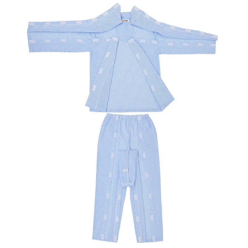 Новинка полностью открытая наклейка для людей старшего возраста пижама легко