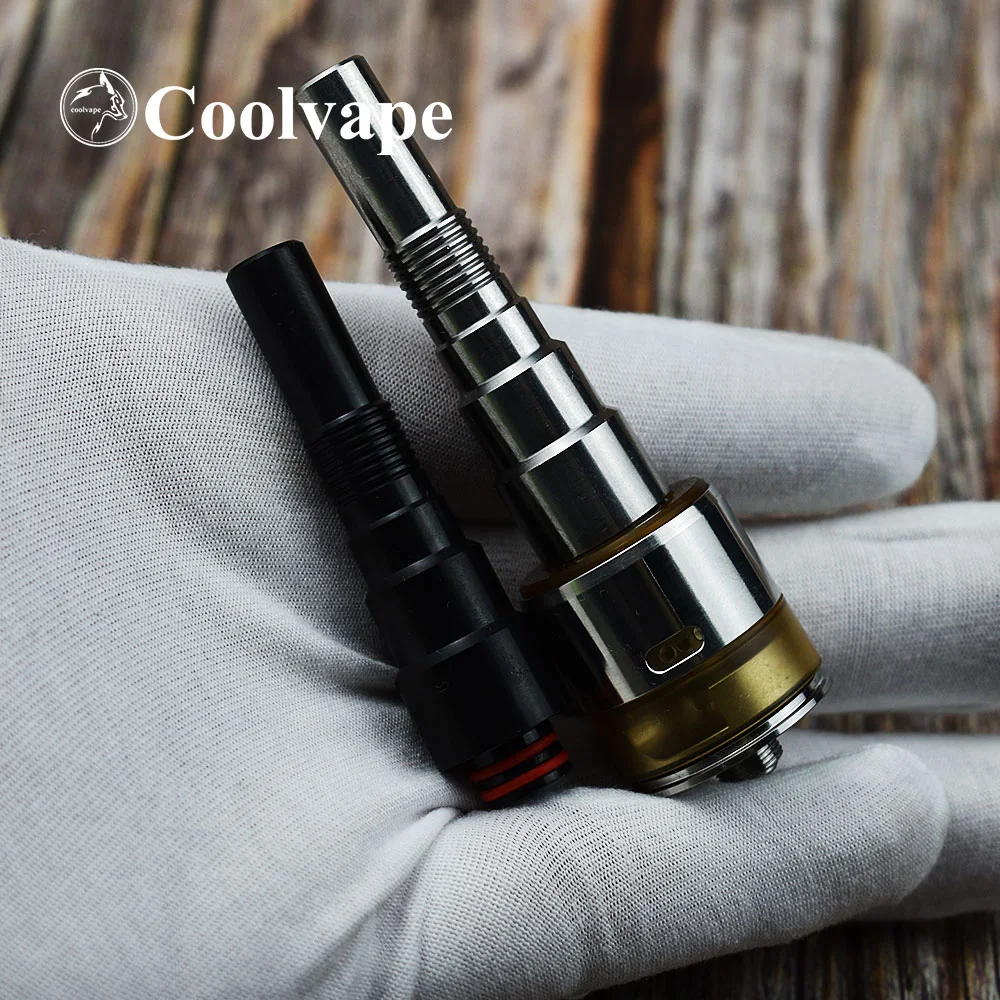 Coolvape vapor giant drip tip 510 длинный капельный наконечник rta fit Taifun gtr Kayfun RDA RBA|Аксессуары| |
