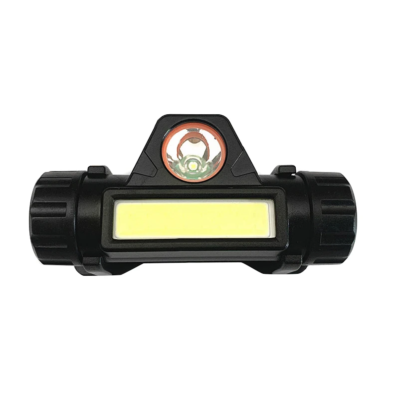 

1200mAh 200 Lumens Multi-functional USB Charging Double Lights Headlights Fishing Light with Side Magnet FK88