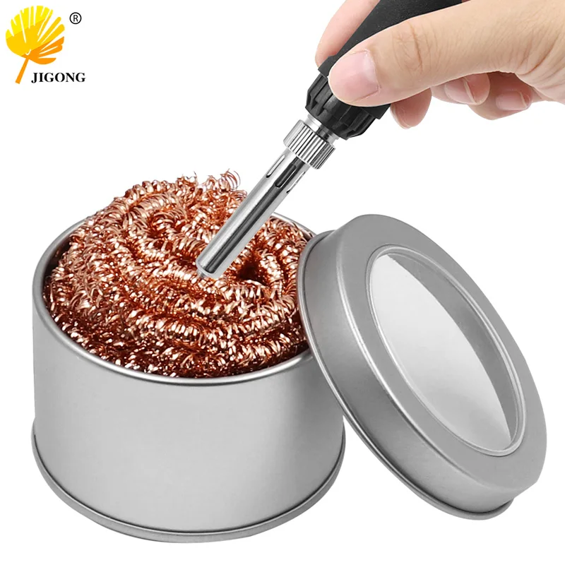 Чистящий шар для распайки паяльника сетчатый фильтр чистящая насадка очистки