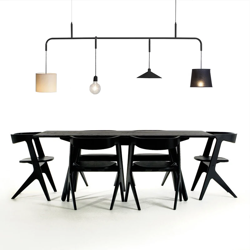 Северная Лофт железная бильярдный промышленности Комбинации Люстра для ручной