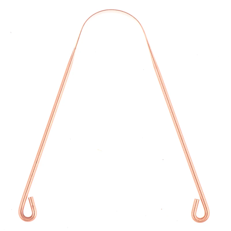 

1pcs Tongue Scraper Cleaner Metal Cleaning Scraper For Men And Women Tongue Toothbrush Dental Oral Care Hygiene Tool