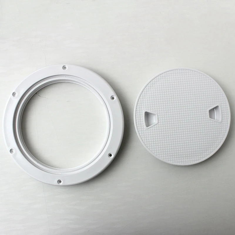 8 Inch Round Tight No Screw Anti-Corrosion Inspection Deck Plate for Boat Yacht Marine Access Hatch Cover | Автомобили и