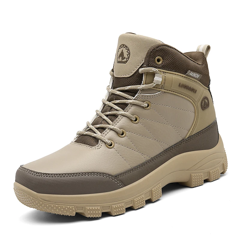 Новинка Мужская обувь для пешего туризма Водонепроницаемая Нескользящая