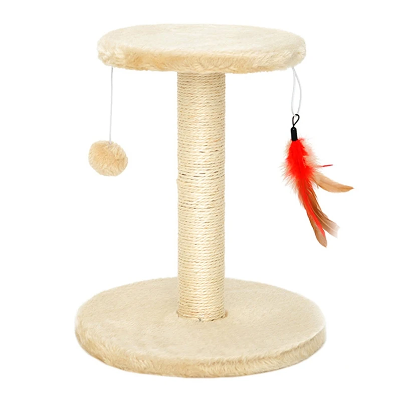 

Cat Tree Tower,Cat Scratcher Kitty Furniture Scratching Post Climber House Cat Play Tower Activity Centre for Relax