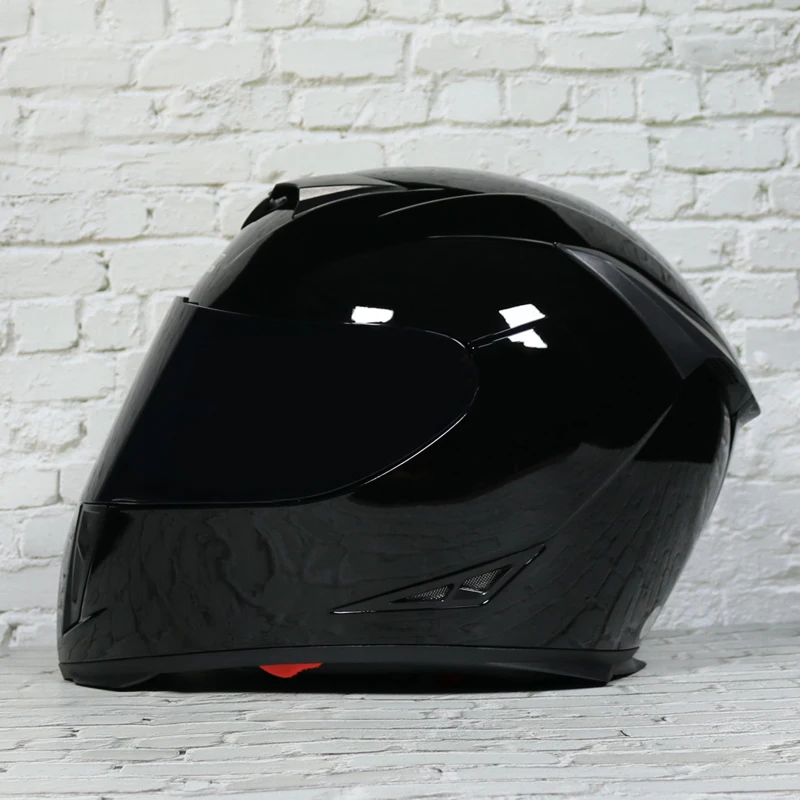 Полнолицевой мотоциклетный шлем capacete Профессиональный гоночный шлем каска точка Радужный оттенок мотоциклетный кросс-кантри тур - Цвет: 4