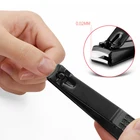 Черные высококачественные ножницы кусачки для ногтей плоскогубцы для омертвевшей кожи кусачки для ногтей нож для педикюра Профессиональный инструмент для маникюра