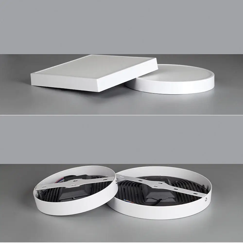 

Ultra Thin LED Panel Downlight 8w/16w/22w/30w Round/Square Ceiling Panel Light Warm/Cold white AC85-265V