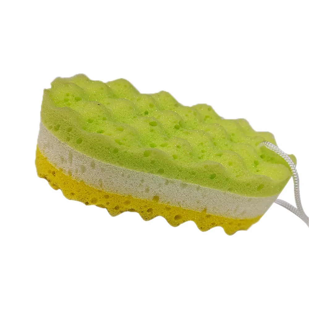 

Adult Children Sponge Brushes Exfoliating Massage Clean Skin Cleaning Shower Shampoo Scrub Bathroom Supplies