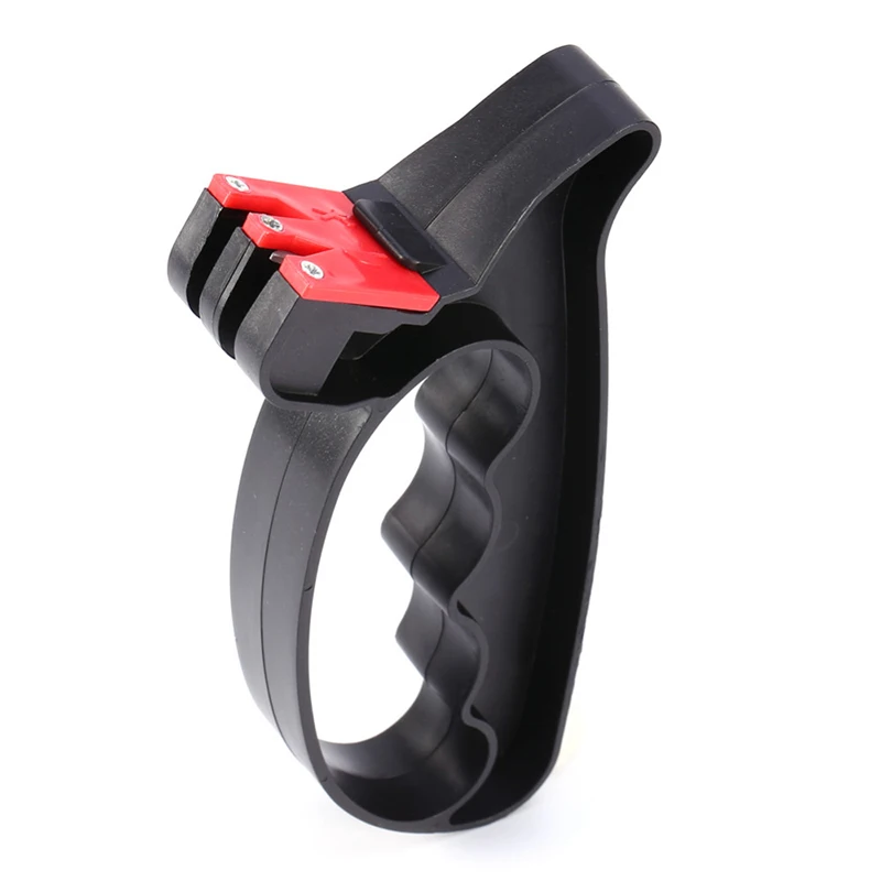 

Practical Professional Knife Sharpener 2 In 1 Handheld Knife Scissor Sharpening Tool Grindstone Knife Stone Kitchen Tools